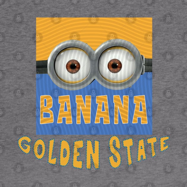 DESPICABLE MINION AMERICA GOLDEN STATE by LuckYA